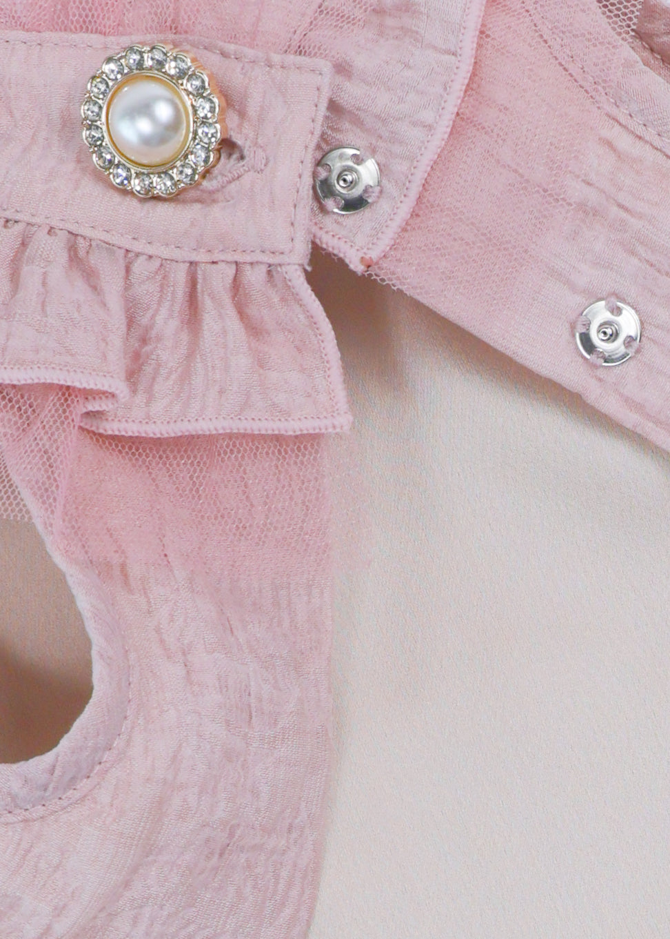 RANDOM RUFFLE DRESS PINK