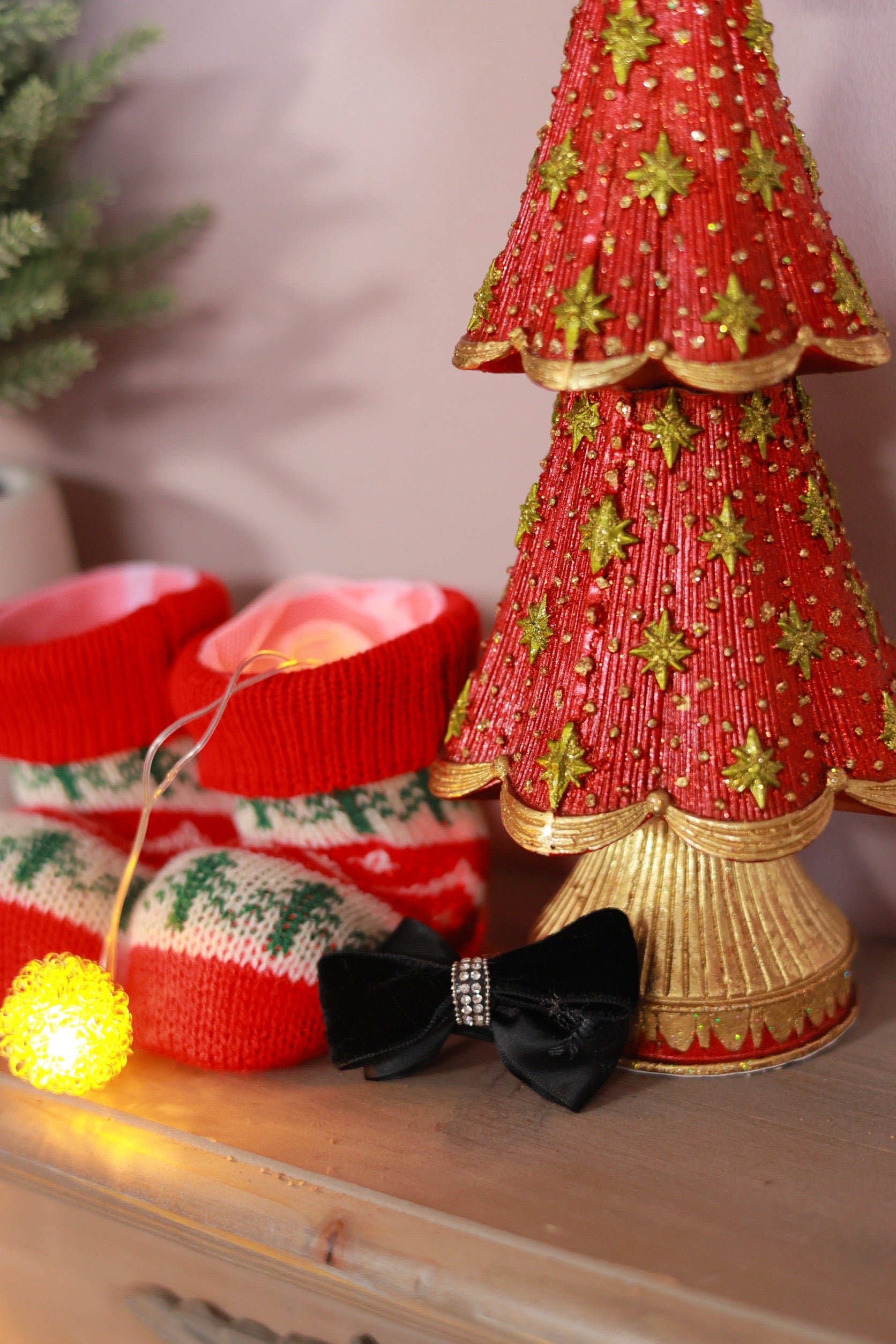 Black Velvet Barrette